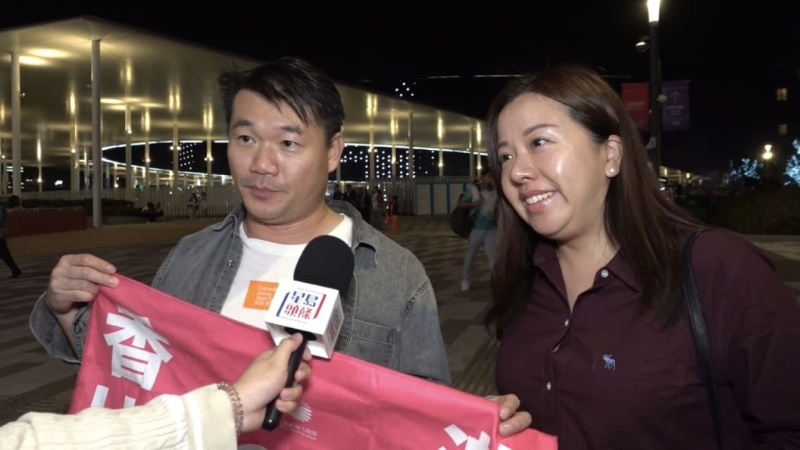 林先生和梁小姐指港隊(duì)獲得金牌是“意料之中”。