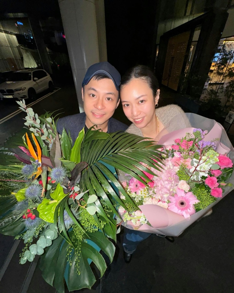 霍啟仁與女友拍拖多年。