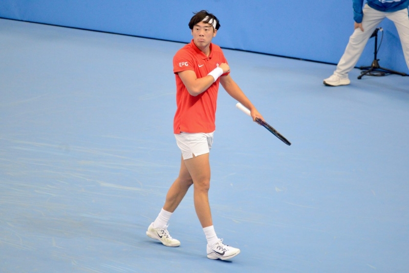 黃澤林4強與吳易昺打足3盤。