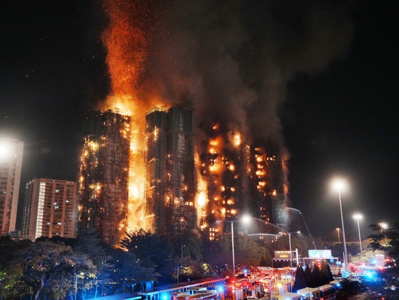 宏福苑五級火導致嚴重傷亡。