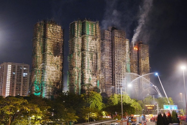 大火現(xiàn)場(chǎng)