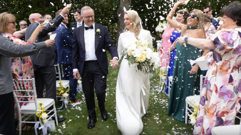 澳洲總理阿爾巴尼斯官邸內(nèi)低調(diào)辦婚禮