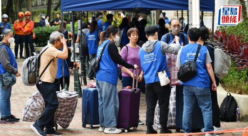 為協(xié)助香港大埔宏福苑五級(jí)大火的受影響居民