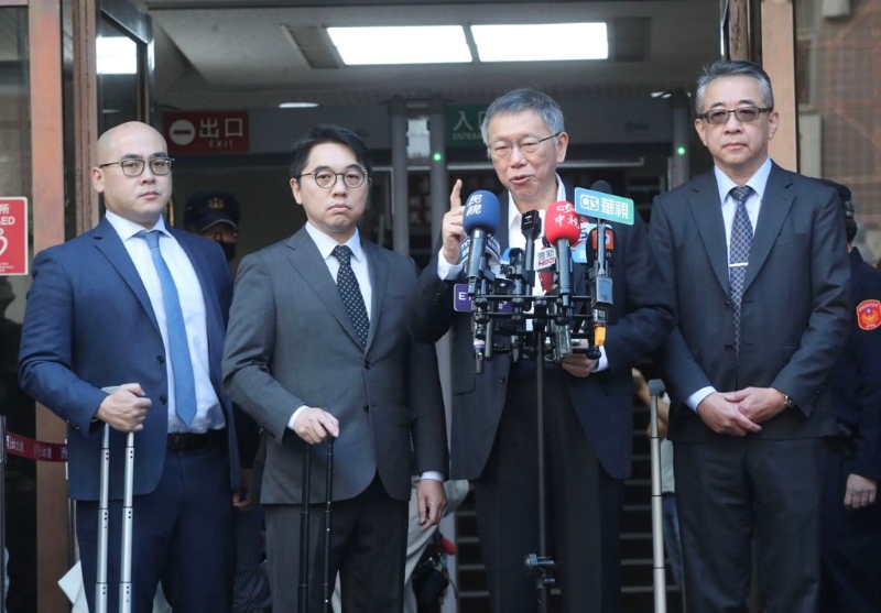 柯文哲狂轟法庭直播淪“事后紀(jì)錄片”