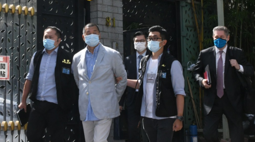 控方曾指出，黎智英于自辯階段期間作出多次謊言。