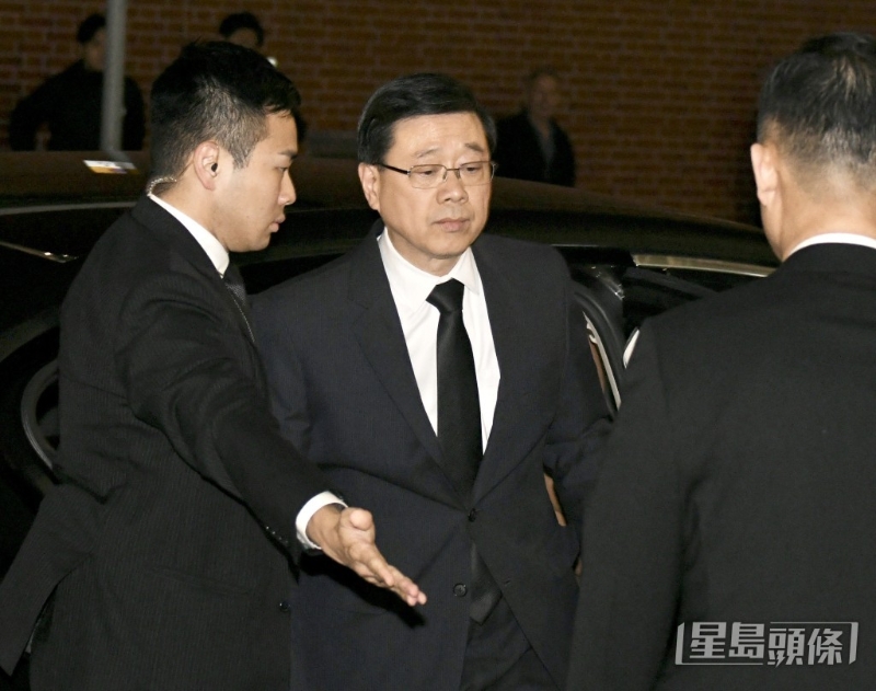 特首李家超到場(chǎng)。