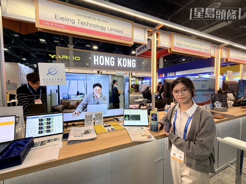 意領(lǐng)科技臨床專家余梓瑤表示，希望將測(cè)量?jī)x普及化走入家庭，教育大眾預(yù)防脂肪肝。