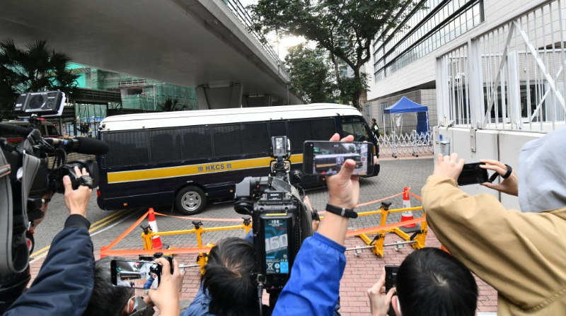 黎智英、張劍虹、陳沛敏等12名被告一連4日進(jìn)行求情