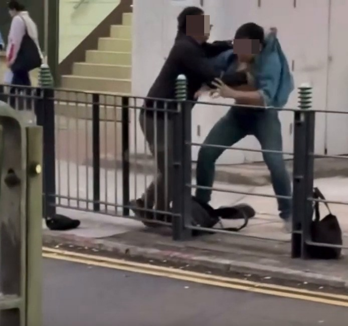 兩漢大角咀街頭互毆 2 兩漢大角咀街頭互毆 2