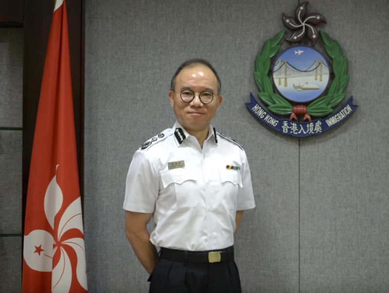 曾國衛(wèi)在2016年出任入境事務(wù)處處長。