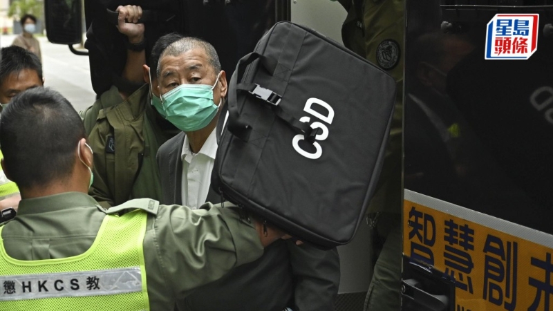 黎智英下周一接受判刑。